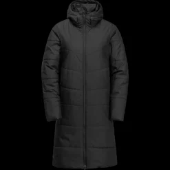 Best Jack Wolfskin W Deutzer Coat - Dame Vinterjakke Sort