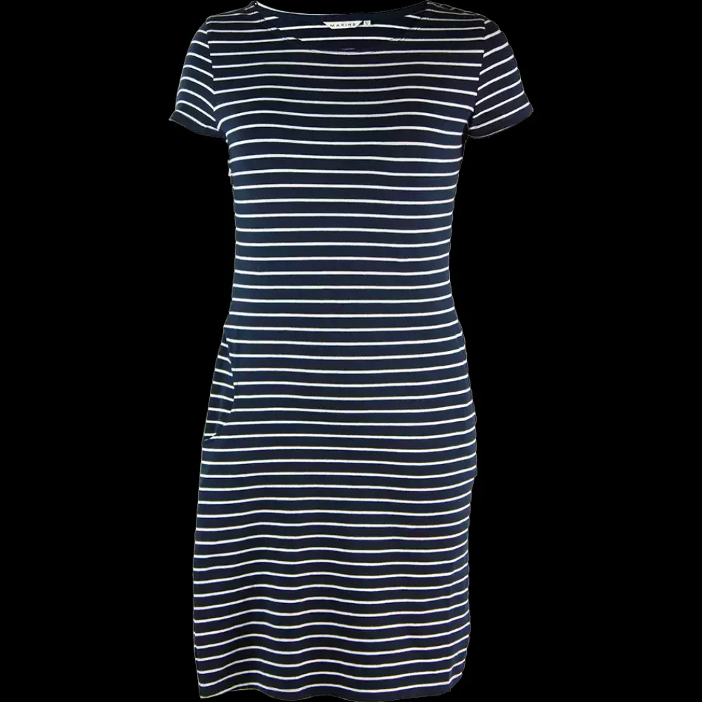 New Marine W Dress - Dame Kjole Blå