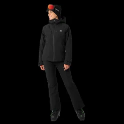 Best 2117 of Sweden W Edum Padded Ski Jacket - Dame Ski- og Vinterjakke Sort