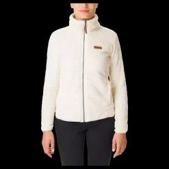Best Columbia W Fire Side Sherpa Fleece - Dame Fleecetrøje Hvid