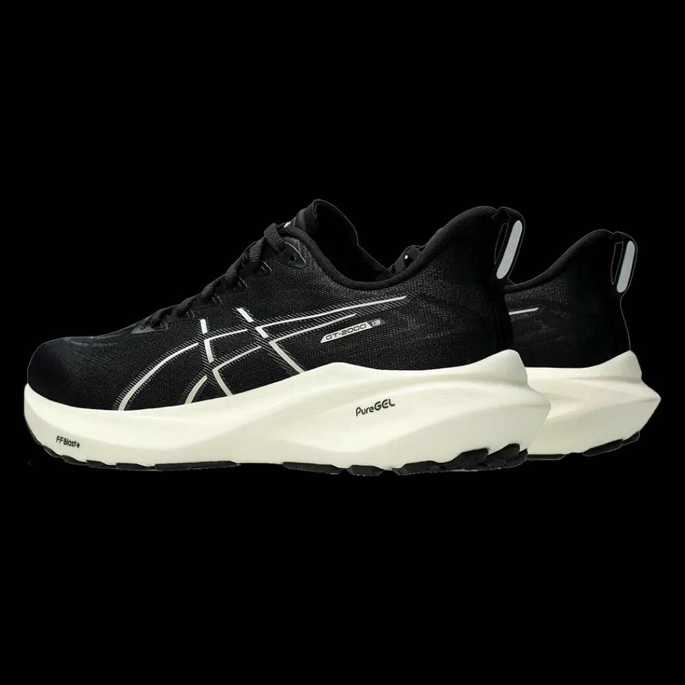 Discount Asics W GT-2000 13 - Dame Løbesko Sort