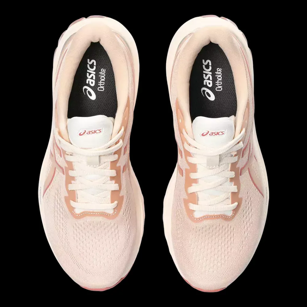 Clearance Asics W GT-1000 12 - Dame Løbesko Rød