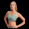 Clearance Under Armour W HG Amid Bra - Dame Sports BH Army