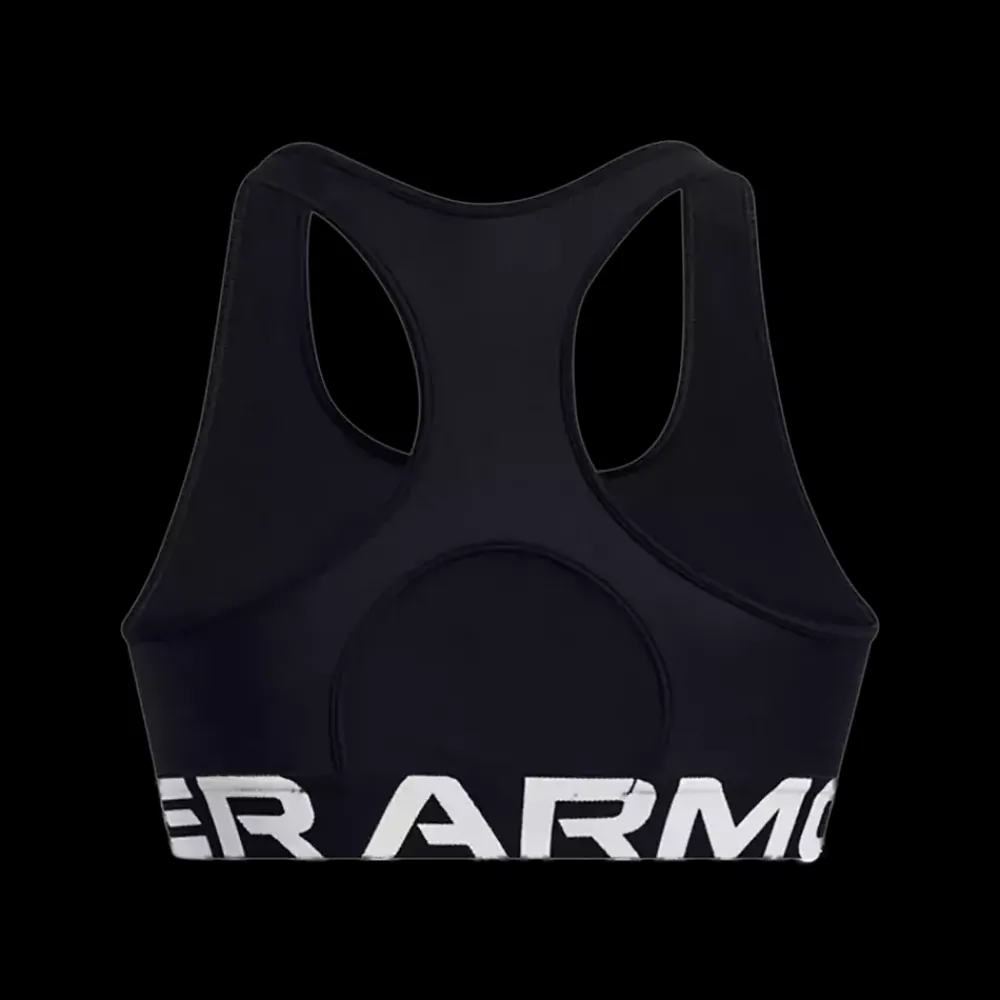 New Under Armour W HG Amid Bra - Dame Sports BH Sort