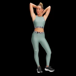 Best Under Armour W HG Leggings - Dame Træningstights Army