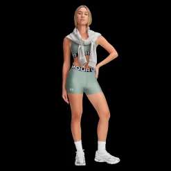 Hot Under Armour W HG Short Tight - Dame Træningsshorts Army