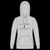 Best Marine W Hood Sweat - Dame Sweatshirt Grå