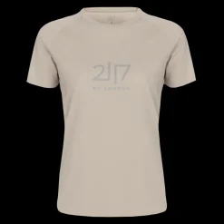 Discount 2117 of Sweden W Huli Short Sleeve Tee - Dame T-shirt Sand
