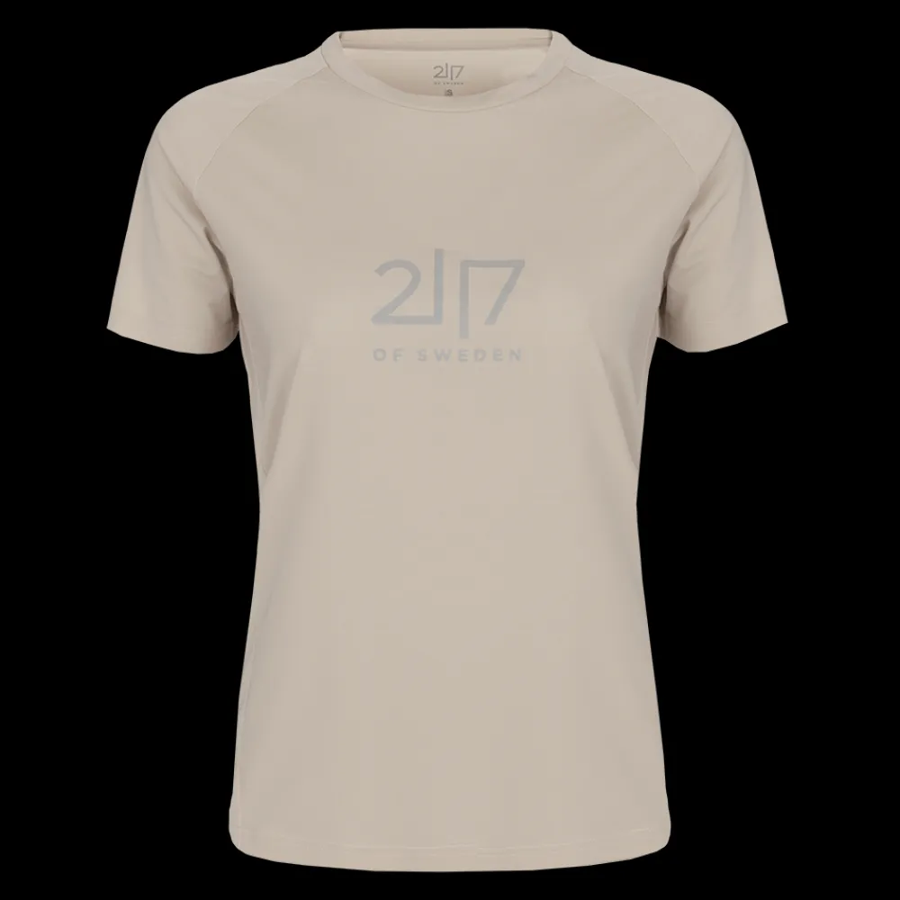 Discount 2117 of Sweden W Huli Short Sleeve Tee - Dame T-shirt Sand