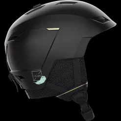 Fashion Salomon W Icon LT - Dame Skihjelm Sort