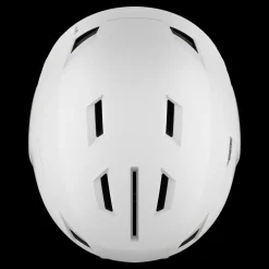 Best Salomon W Icon LT Access Helmet - Dame Skihjelm Hvid