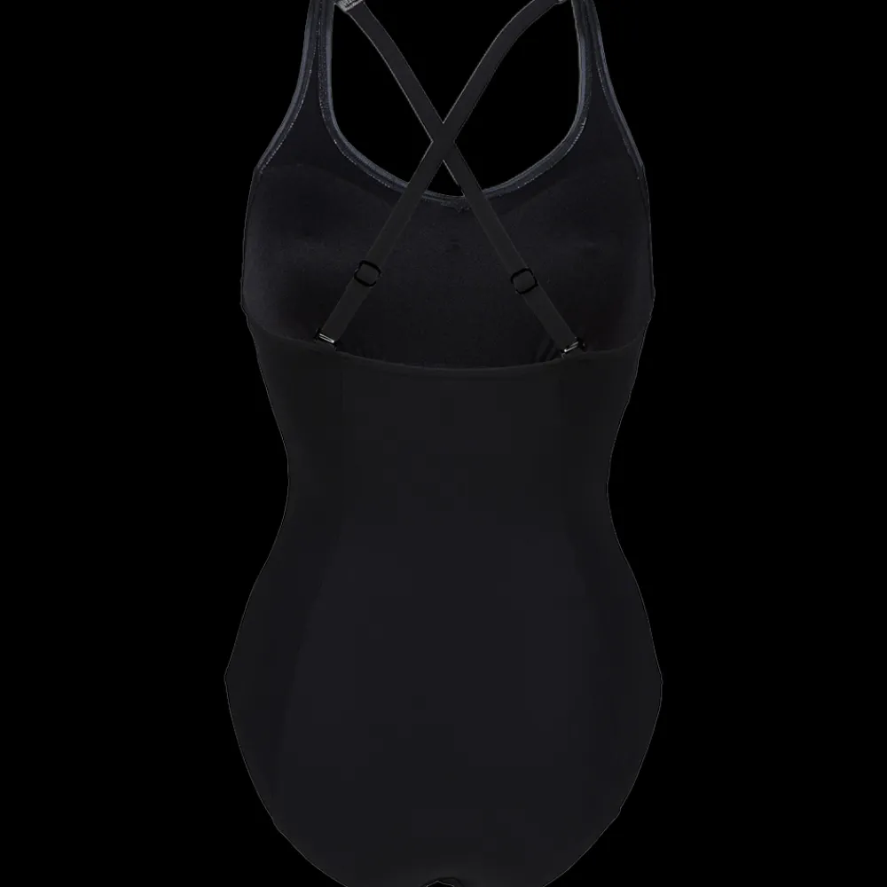 Discount Arena W Isabel Light Cross Back - Dame Badedragt Sort