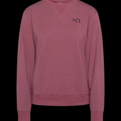 Sale Kari Traa W Kari Crew Sweat - Dame Sweatshirt Lilla