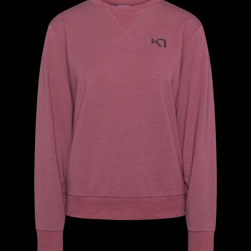 Sale Kari Traa W Kari Crew Sweat - Dame Sweatshirt Lilla