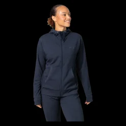 New Kari Traa W Kari Hoodie - Dame Sweatshirt Blå