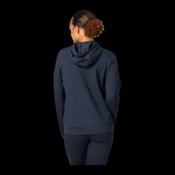 New Kari Traa W Kari Hoodie - Dame Sweatshirt Blå