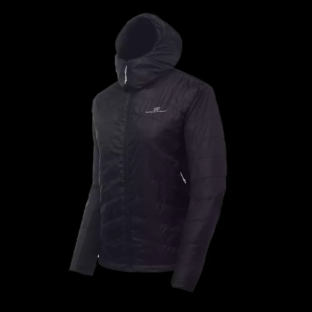 Outlet 2117 of Sweden W Kruppa Hybrid Jacket - Dame Fritidsjakke Sort