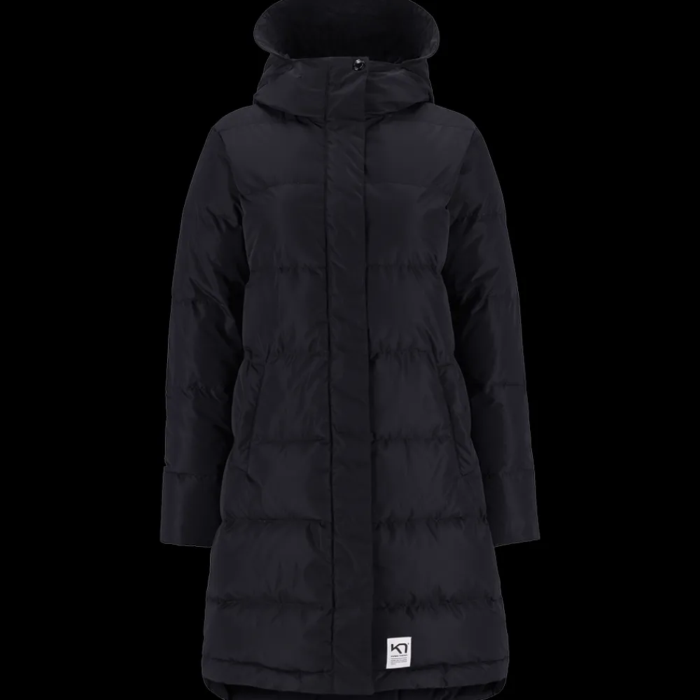 Best Kari Traa W Kyte Parka - Dame Vinterjakke Sort