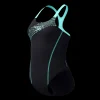 Online Speedo W Medley Suit Muscleback - Dame Badedragt Blå