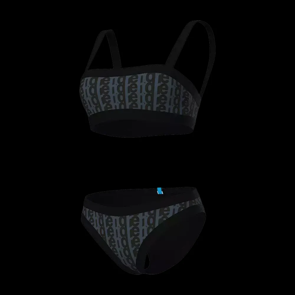 Best Arena W Mono Bandeu Bikini - Dame Bikini Sort