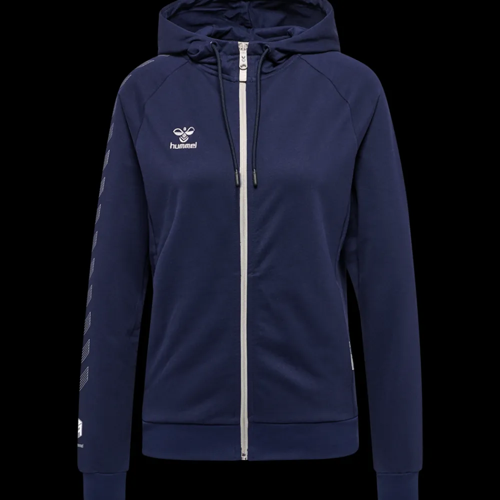Clearance Hummel W Move Cotton Hood - Dame Sweatshirt Blå