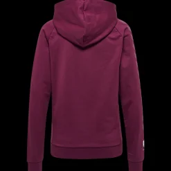 Hot Hummel W Move Cotton Hood - Dame Sweatshirt Lilla