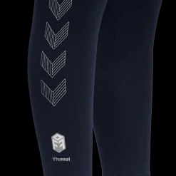 Sale Hummel W Move Cotton Tights - Dame Tights Blå