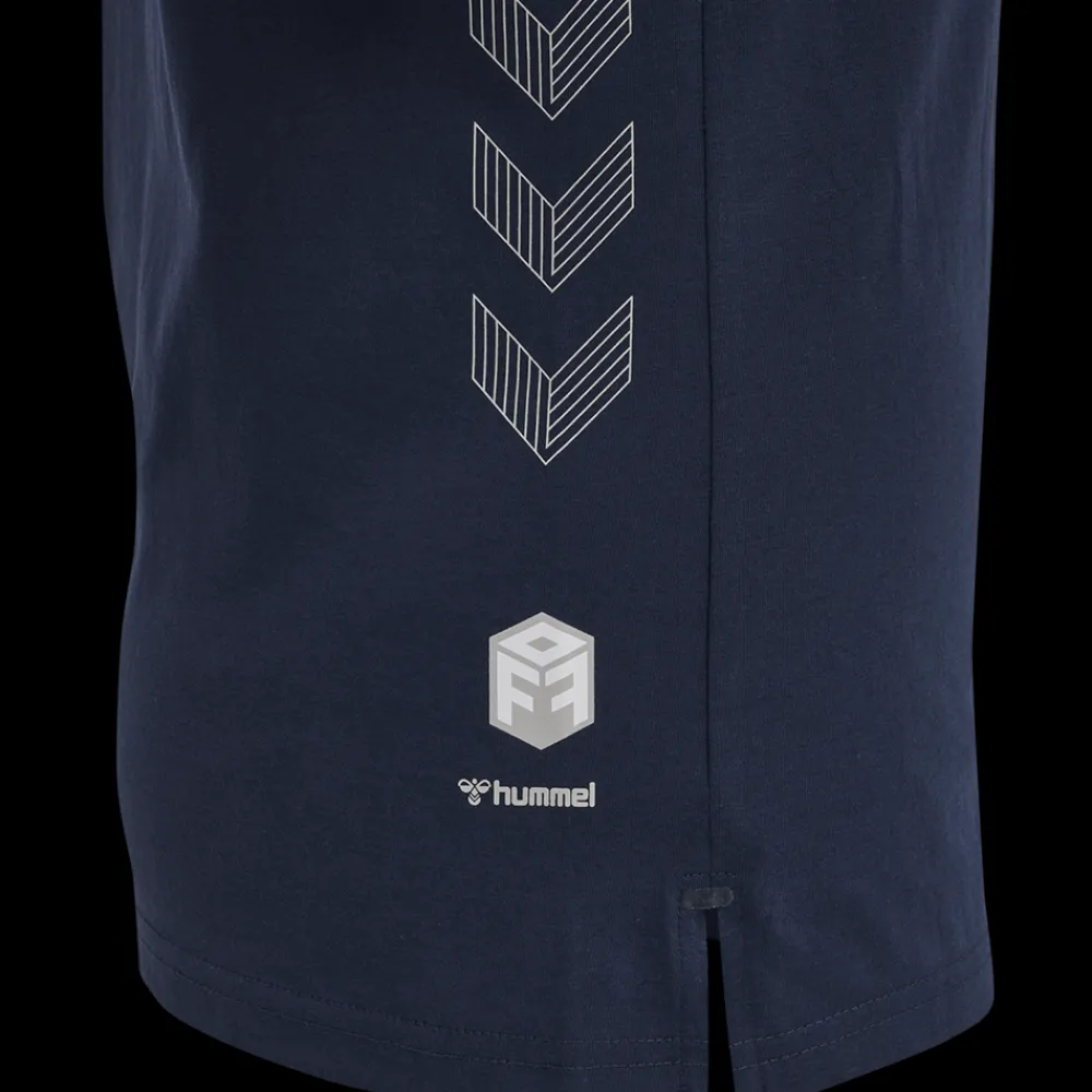 Online Hummel W Move Cotton T-Shirt - Dame T-Shirt Blå