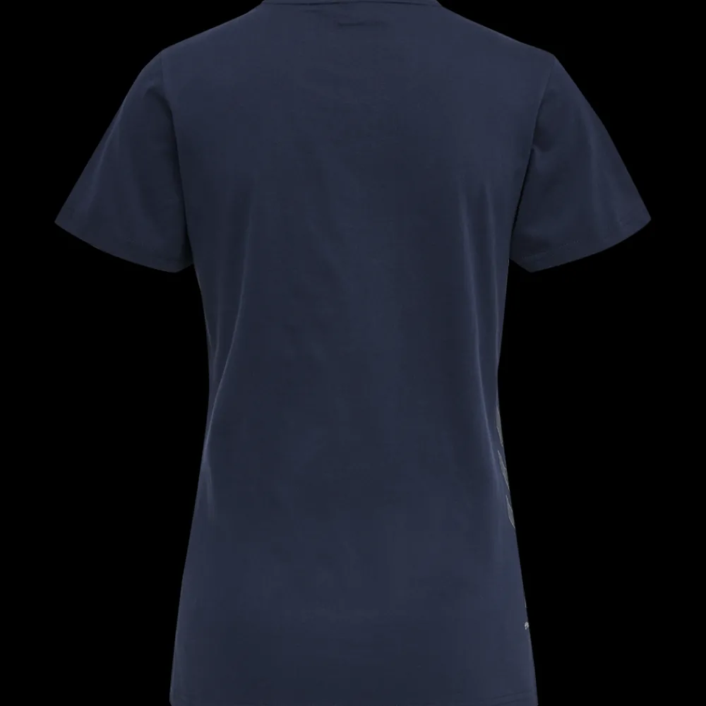 Online Hummel W Move Cotton T-Shirt - Dame T-Shirt Blå