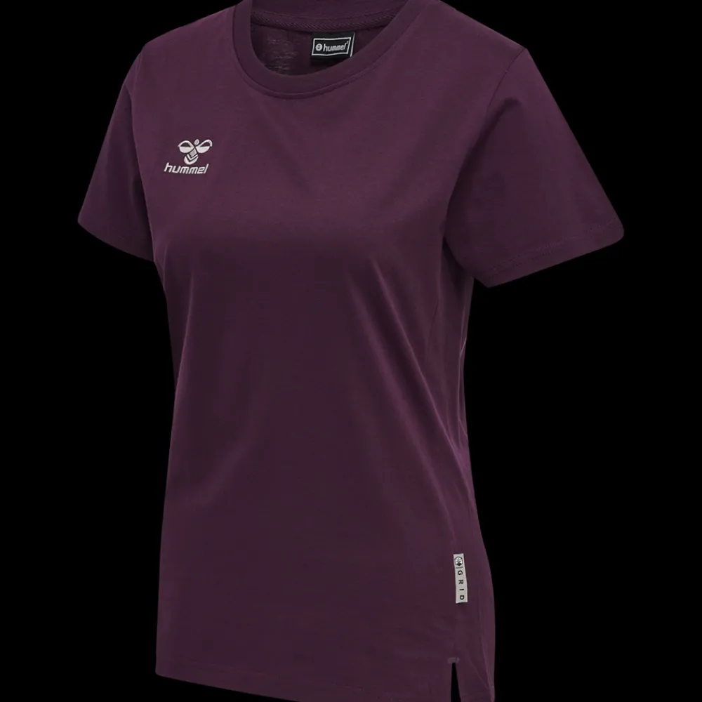 Online Hummel W Move Cotton T-Shirt - Dame T-Shirt Lilla