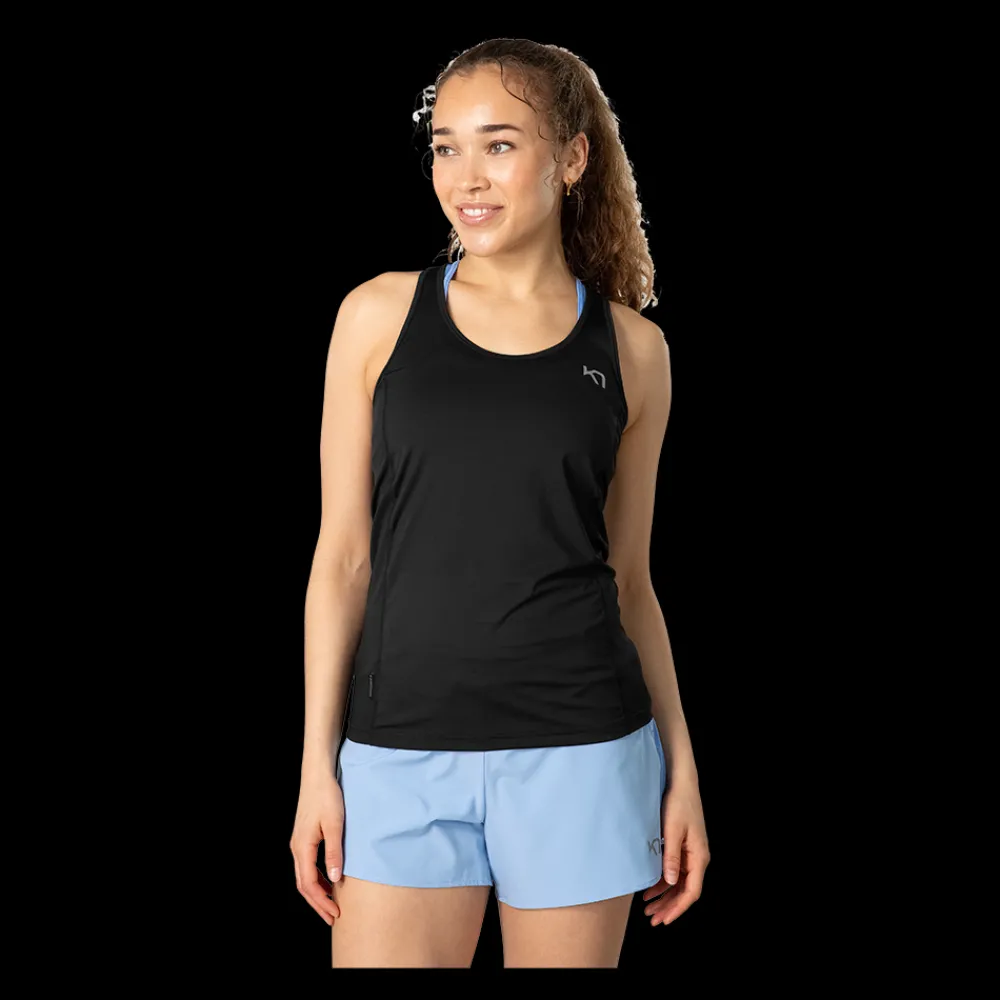 Fashion Kari Traa W Nora 2.0 Tanktop - Dame Løbe Top Sort