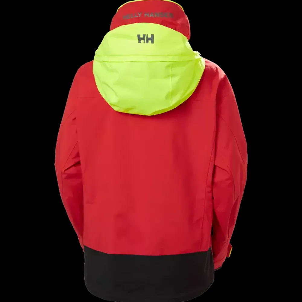 Outlet Helly Hansen W Pier 3.0 Jacket - Dame Sejlerjakke Rød
