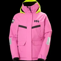 Online Helly Hansen W Pier 4.0 Sail Jacket - Dame Sejlerjakke Pink
