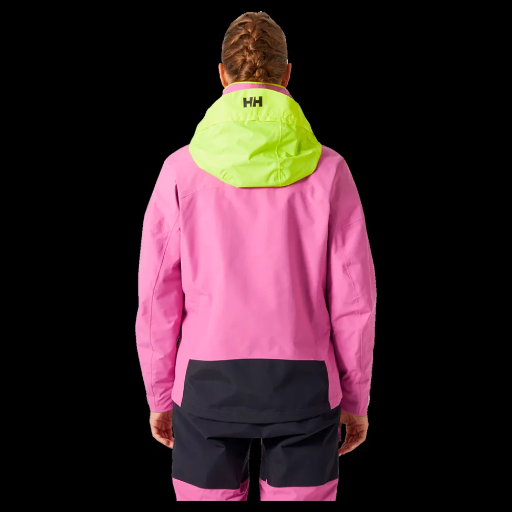 Online Helly Hansen W Pier 4.0 Sail Jacket - Dame Sejlerjakke Pink