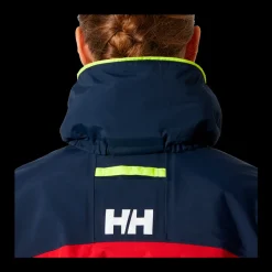 Best Helly Hansen W Pier 4.0 Sail Jacket - Dame Sejlerjakke Rød