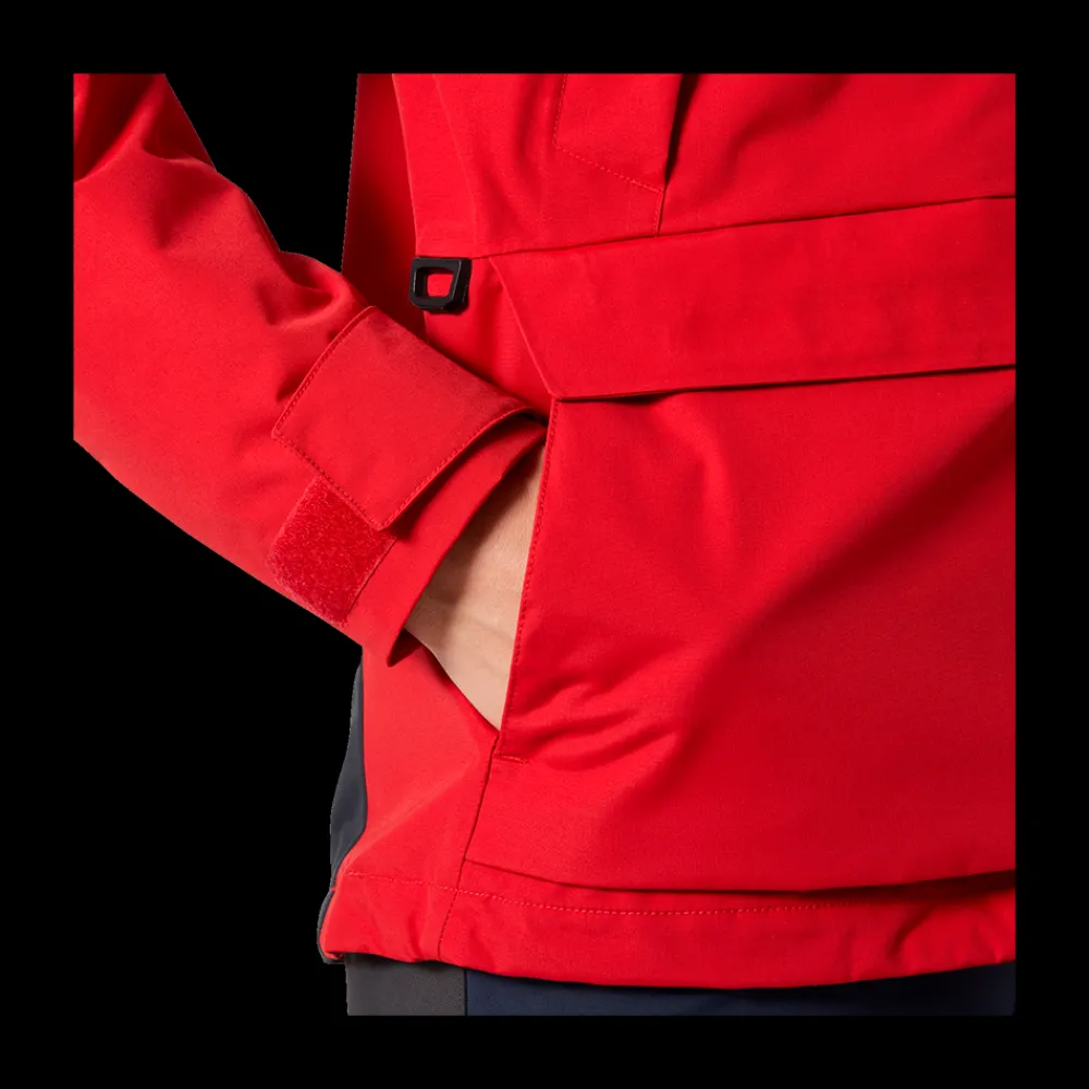 Best Helly Hansen W Pier 4.0 Sail Jacket - Dame Sejlerjakke Rød