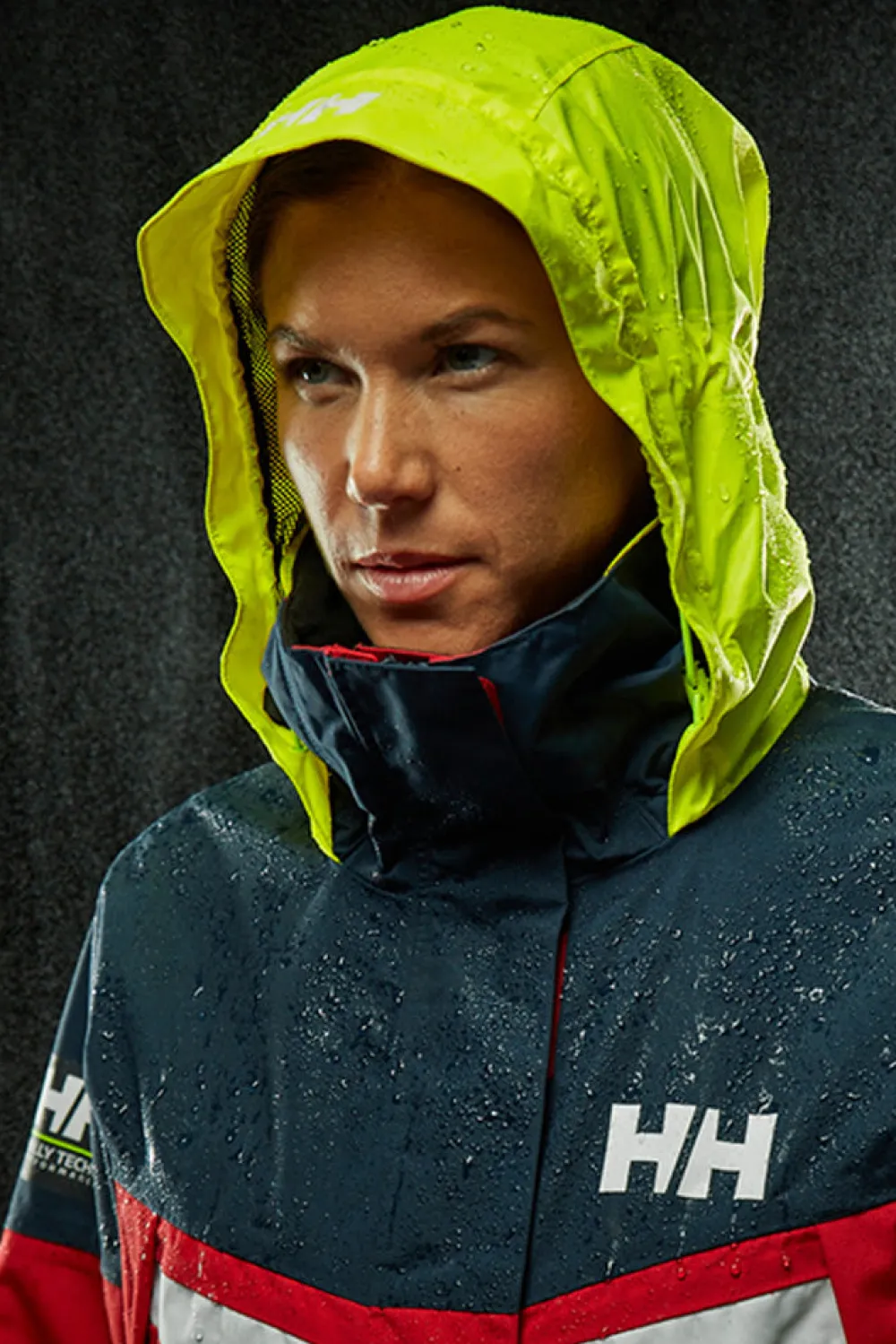 Best Helly Hansen W Pier 4.0 Sail Jacket - Dame Sejlerjakke Rød