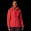 Clearance Columbia W Powdered Peak Ski Jacket - Dame Ski- og Vinterjakke Rød