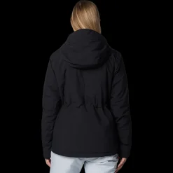 Outlet Columbia W Powdered Peak Ski Jacket - Dame Ski- og Vinterjakke Sort