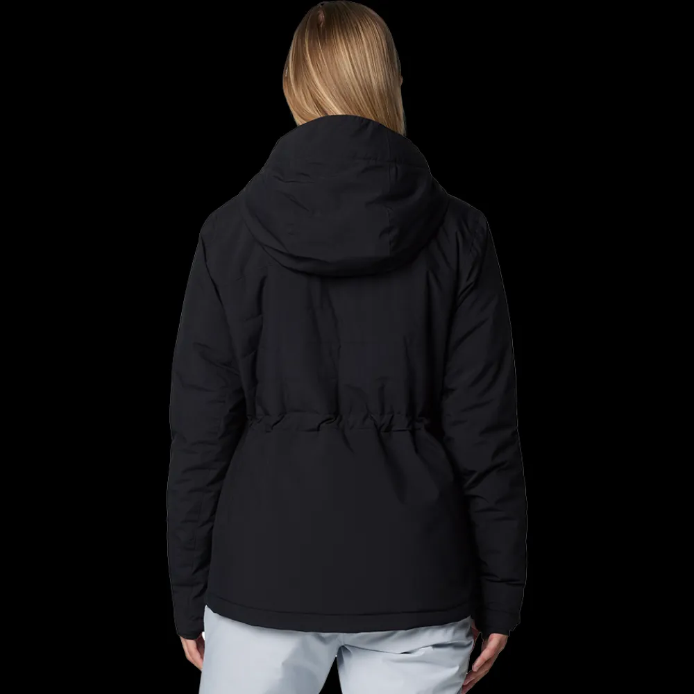 Outlet Columbia W Powdered Peak Ski Jacket - Dame Ski- og Vinterjakke Sort