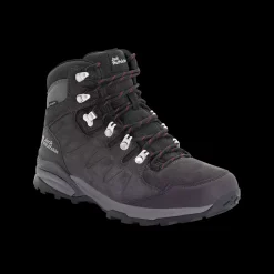 Hot Jack Wolfskin W Refugio Mid Waterproof - Dame Outdoor Sko Sort