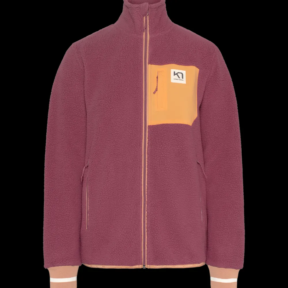 Discount Kari Traa W Røthe Midlayer - Dame Fleecetrøje Lilla