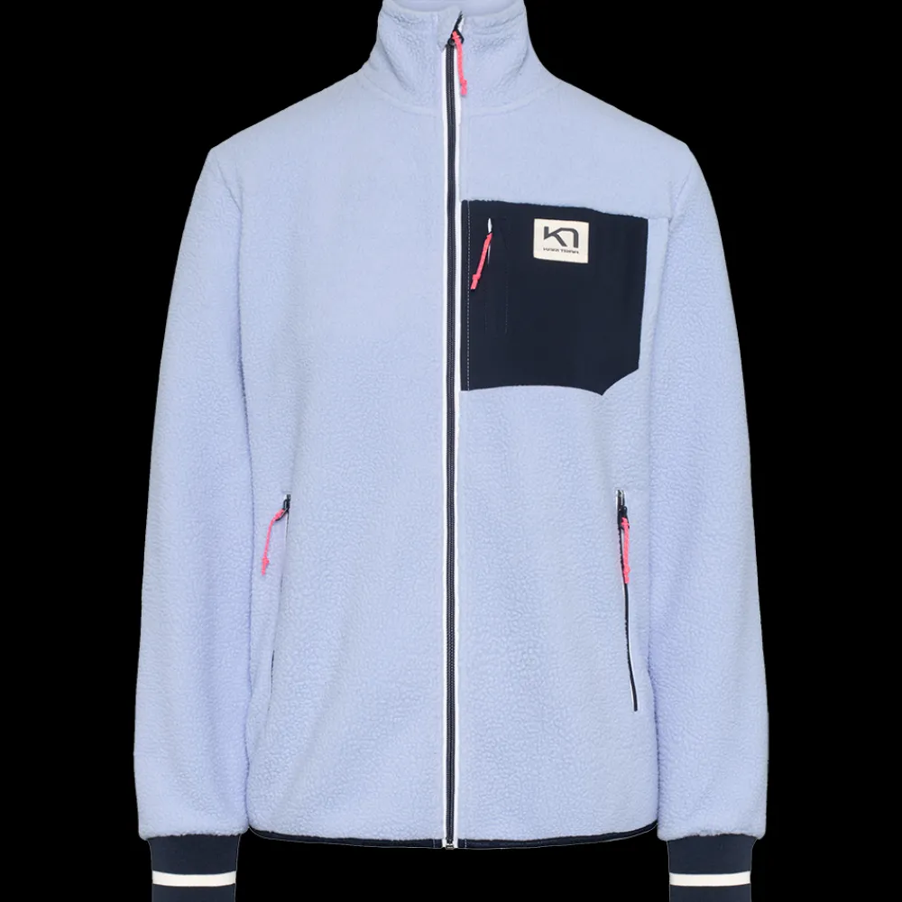 Sale Kari Traa W Røthe Midlayer - Dame Fleecetrøje Blå
