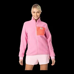 Outlet Kari Traa W Røthe Midlayer - Dame Fleecetrøje Pink