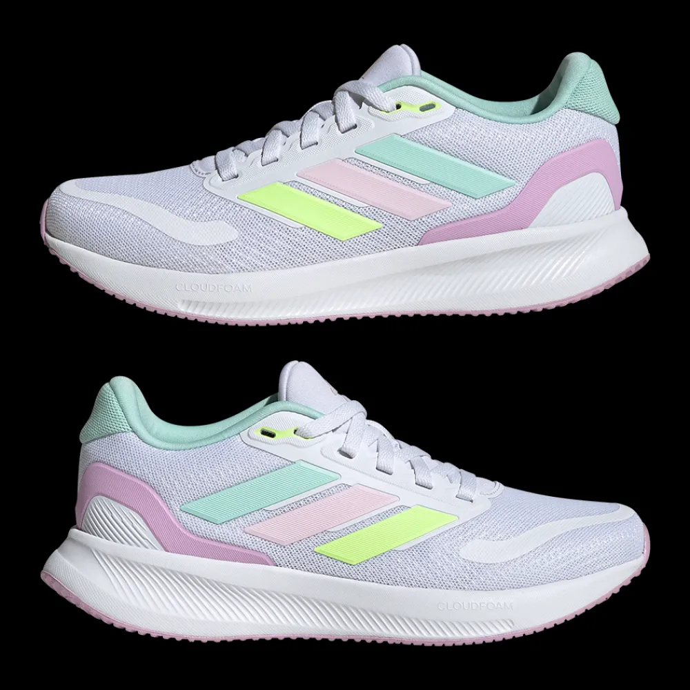New Adidas W Run Falcon 5 - Dame Fritidssko Hvid