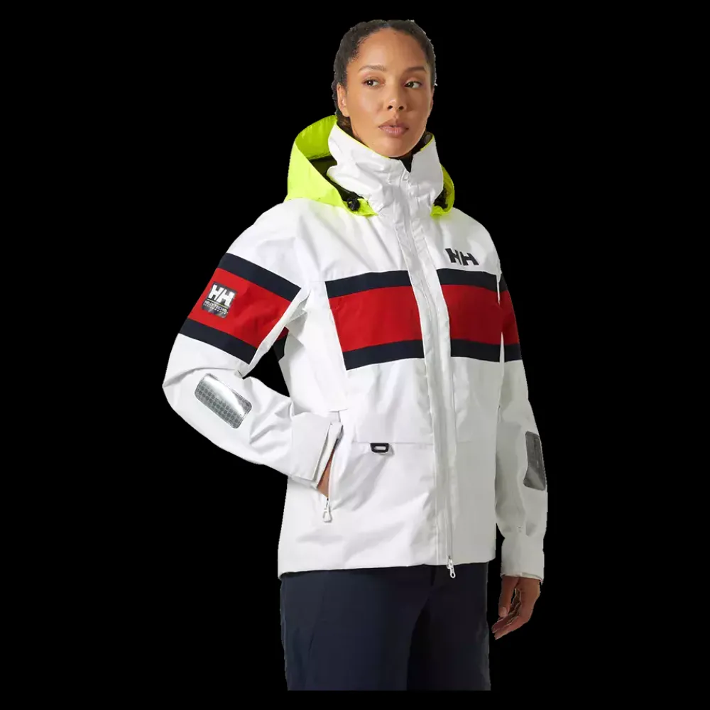 Hot Helly Hansen W Salt Original Jacket - Dame Sejlerjakke Hvid