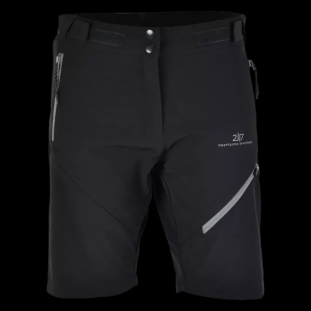 Outlet 2117 of Sweden W Sandhem Outdoor Shorts - Dame Shorts Sort