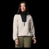 Clearance Columbia W Sequoia Grove HZ Fleece - Dame Fleecetrøje Hvid