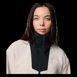 Clearance Columbia W Sequoia Grove HZ Fleece - Dame Fleecetrøje Hvid