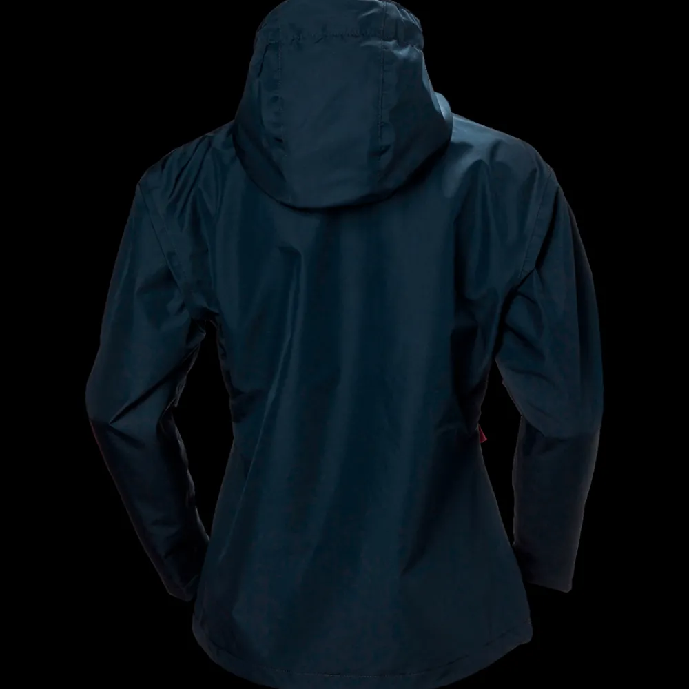 Discount Helly Hansen W Seven J Jacket - Dame Regnjakke Blå